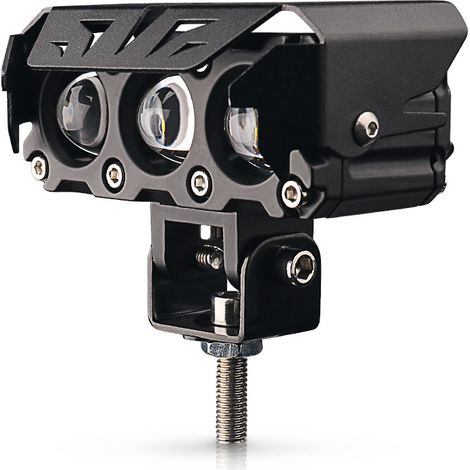 Led-motorradscheinwerfer – 3 Leds, Zweifarbig (fern-/abblendlicht) – Externer Zusatzscheinwerfer, Geeignet Für Autos Und Motorräder – Wasserdicht, Ultrahelles Arbeitslicht [einzeln Erhältlich]