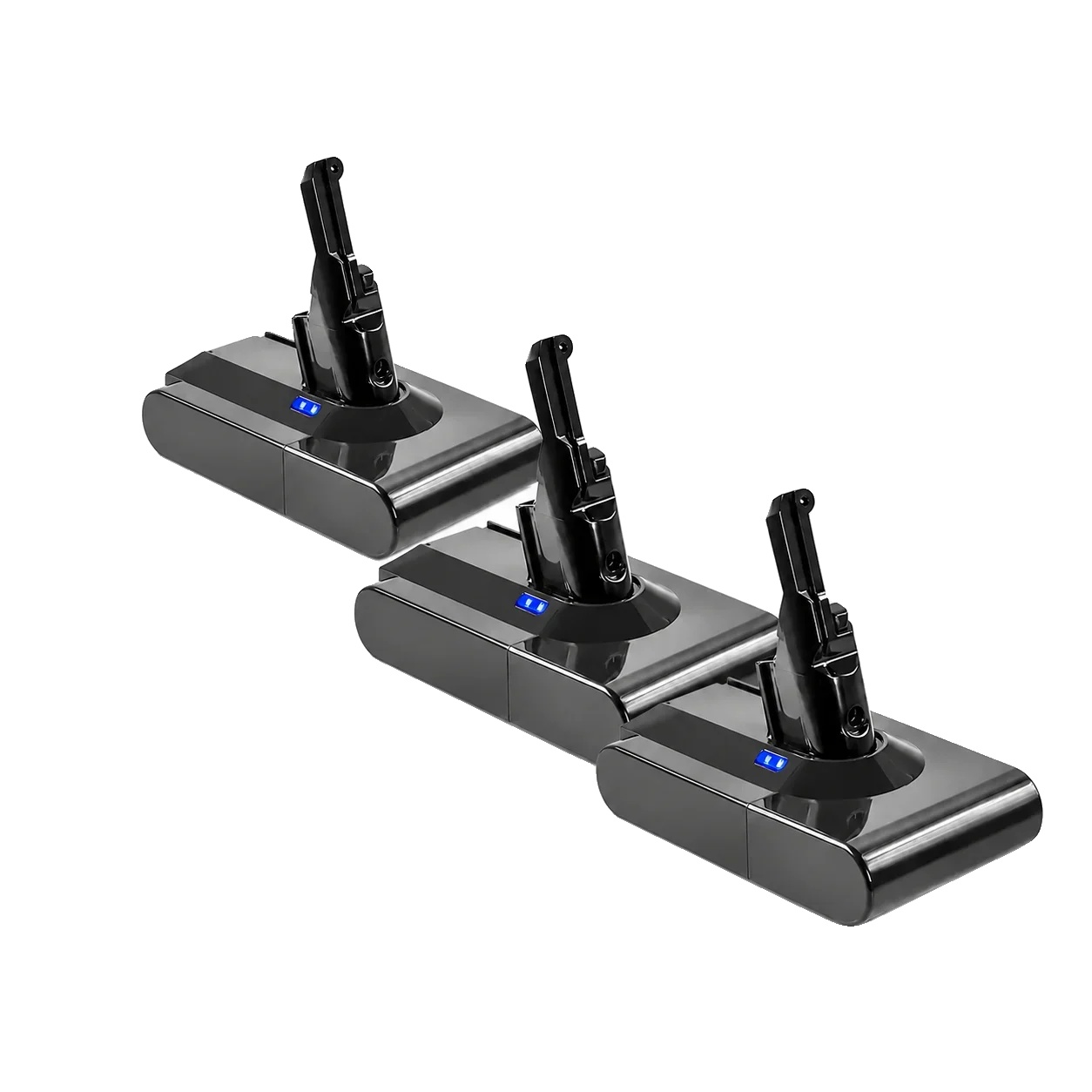 Staubsaugerbatterie, 9800mah Kapazität, Kompatibel Mit V8-serie, 12800mah-3pcs, 21.6v-a