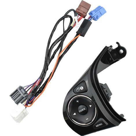 Lautstärkeregler Für Linkslenker – Kompatibel Mit Honda Civic 9. Generation (2012–2014) / Honda Jade (2013–2020) – Modifizierte Lautstärke- Und Multimedia-tasten Mit Kabelbaum