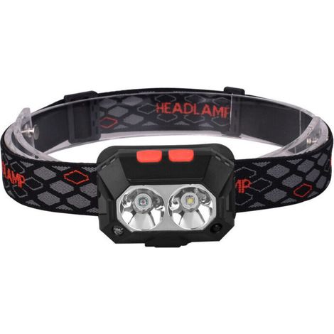 Leistungsstarke, Per Usb Aufladbare Stirnlampe Mit 6 Leuchtmodi, 1000 Lumen Helligkeit, Wasserdicht (ipx4), 6–8 Stunden Akkulaufzeit Für Angeln, Camping, Lesen, Wandern, Radfahren Usw. – Debuns