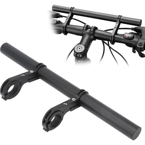 Lenkerverlängerung Für Fahrräder, 30 Cm Lenkerendverlängerung, Lenkerstützstange Aus Aluminium, Kompatibel Mit Fahrradbeleuchtung, Tachometer, Gps Und Mehr