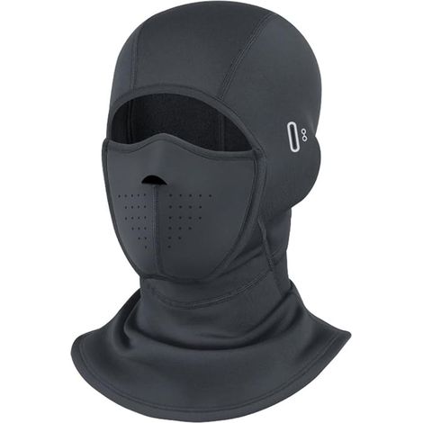 Magnetische Sturmhaube Mit Leicht Zu Öffnendem Verschluss Für Kaltes Wetter, Atmungsaktive Woll-wintermütze Für Damen Und Herren, Ideal Zum Skifahren, Laufen, Motorradfahren Und Für Arbeiten Im Freien