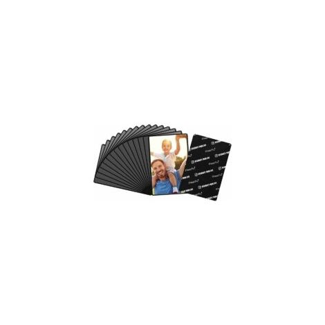 Magnetischer Bilderrahmen Für Den Kühlschrank, 10 X 15 Cm Große Fotomagnete Mit Transparenter Hülle, Für Büroschrank, Kühlschrank Oder Spind, 15er-packung, Schwarz