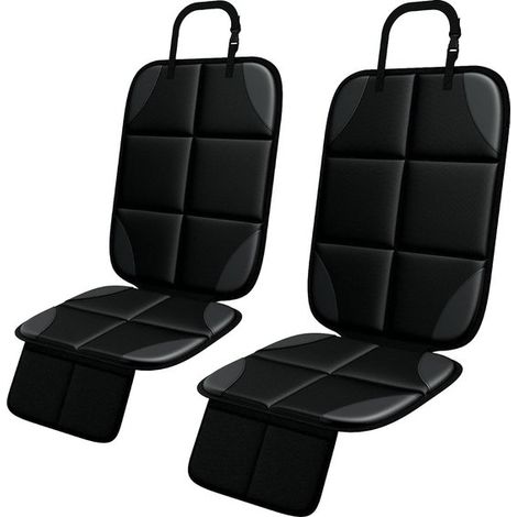Matratzenschoner Für Hochstühle, 2-teilig, Geeignet Für Stoff- Und Lederstühle, Mit Dicker Polsterung Und Netztaschen, Leicht Zu Reinigen Und Rutschfest.