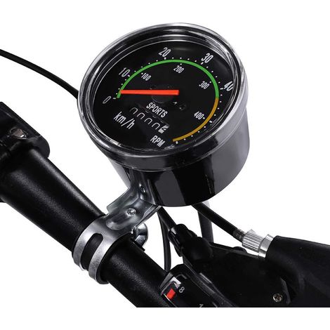 Mechanischer Fahrradkilometerzähler – Runder Mechanischer Tachometer – Mountainbike-tachometer – Universelles Tachometerzubehör Für 26/27,5/28/29-zoll-fahrräder