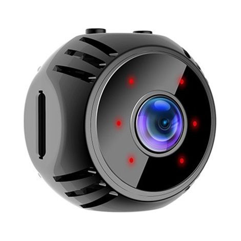 Mini-spionagekamera Hd 1080p – Kleine, Tragbare Hd-überwachungskamera Mit Nachtsicht Und Bewegungserkennung – Eingebauter Akku – Diskrete Sicherheitskamera Für Zuhause, Büro Und Innenräume