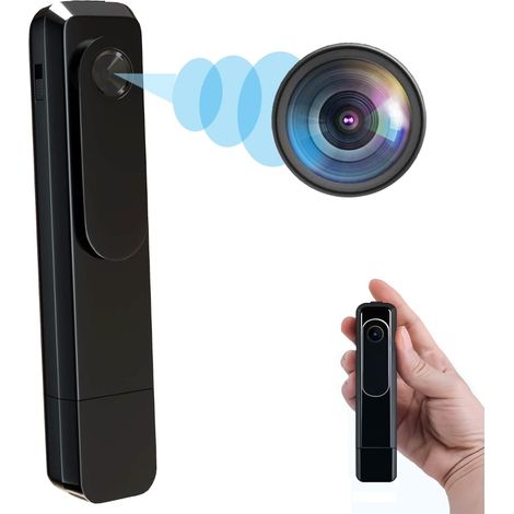 Mini-überwachungskamera (1080p) – Tragbar – Ohne Wlan – Überwachungskamera Für Zuhause Und Sicherheit