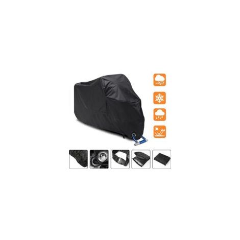 Motorradabdeckung Xxl, Wasserdichte Motorradabdeckung, Schutzplane, Faltbare Garagenabdeckung Für Sportmotorräder Und Roller