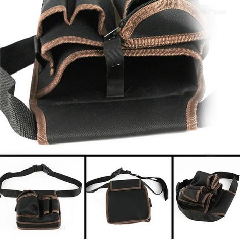 Multifunktionale Werkzeugtasche, Gürteltasche, Elektriker-werkzeugset, Bohrmaschine, Gürteltasche, Schraubenschlüssel, Schraubendreher, Werkzeugtaschen, Organizer