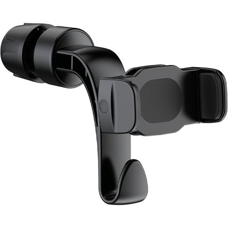 Multifunktionaler Kopfstützenhaken Und -halter Fürs Auto (70×100 Mm, Abs-material) — Doppelfunktion: Handyhalterung + Tablet-haken/clip Für Die Rückbank (2er-set)