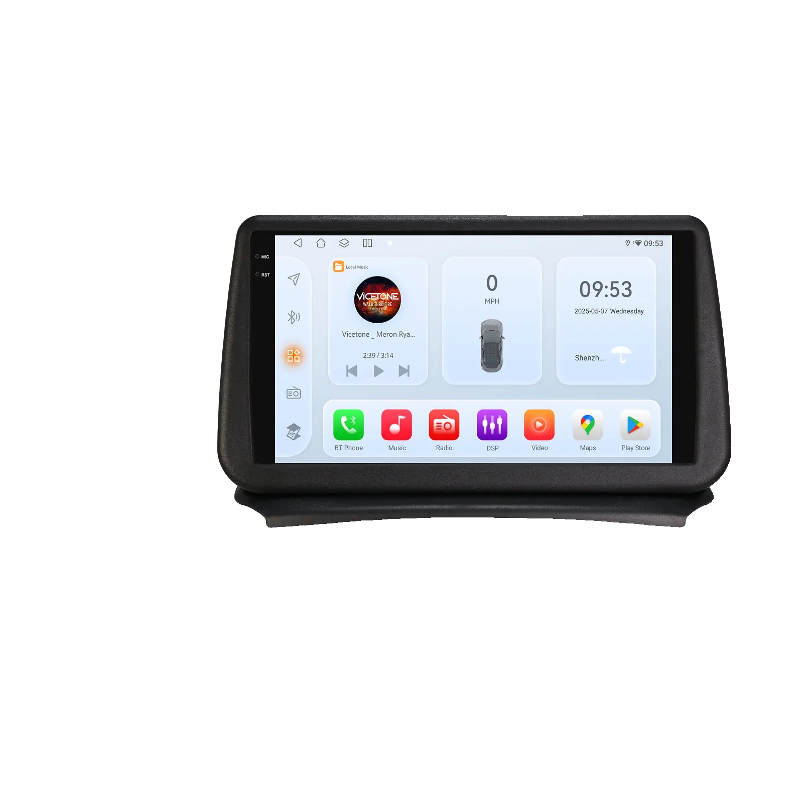 Auto-multimedia-player, Touchscreen, Navigationssystem, Kompatibel Mit Opel Zafira 2010 - 2016, Qs4(4g 32g 8kern)
