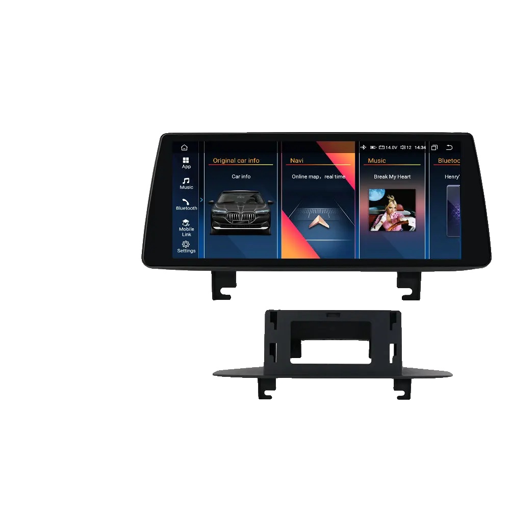 Autoradio, Hochauflösendes Display, Verbesserte Klangausgabe, Kompatibel Mit Bmw 3 F30 F31 2013-2017, 4w-nbt(4g 32g)