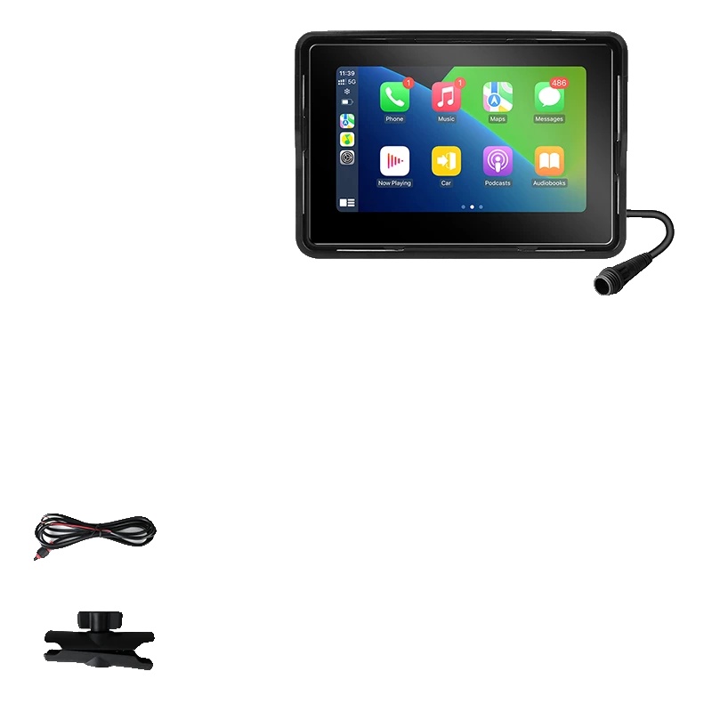 Motorrad-multimedia-player, Kabelloses Carplay, Android Auto, Mt-00 5inch