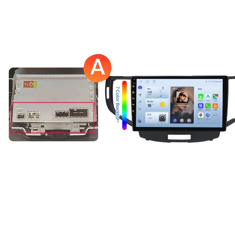 Multimedia-autoradio, Displaygröße, Navigationssystem, Kompatibel Mit Honda Accord 2008-2012, Px1 (4gb 64gb)a