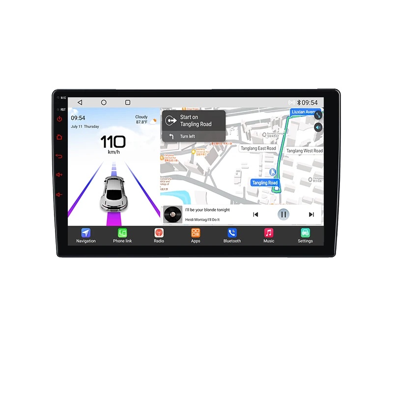 Carplay, Android Auto, Kompatibel Mit Peugeot 407 Cc Sw 407cc 2004-2011, V9 Pro (4gb 64gb)