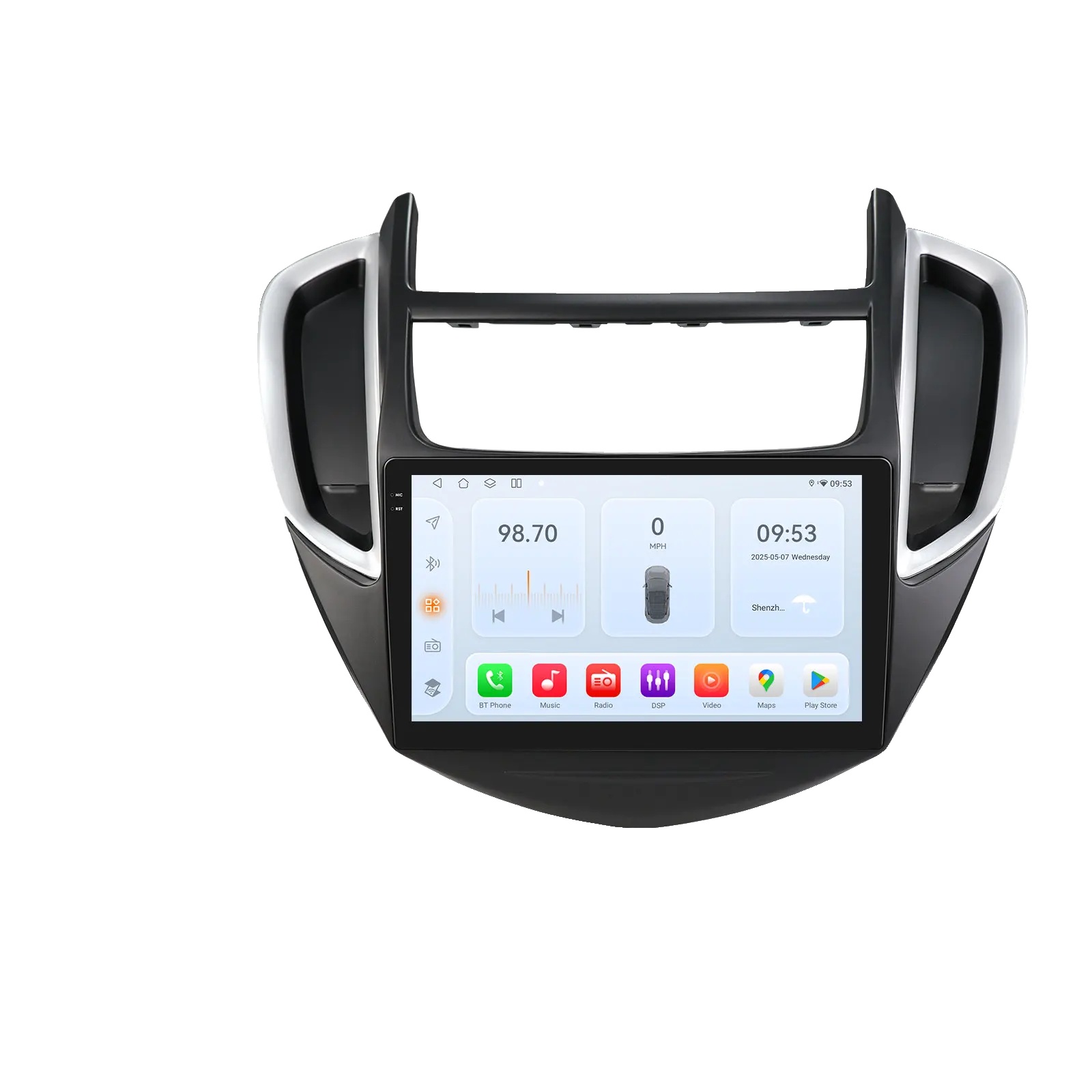 Autoradio, Displaygröße, Smartphone-integration, Kompatibel Mit Chevrolet Trax 2014 2015 2016, Qs1-8core-3g 32g