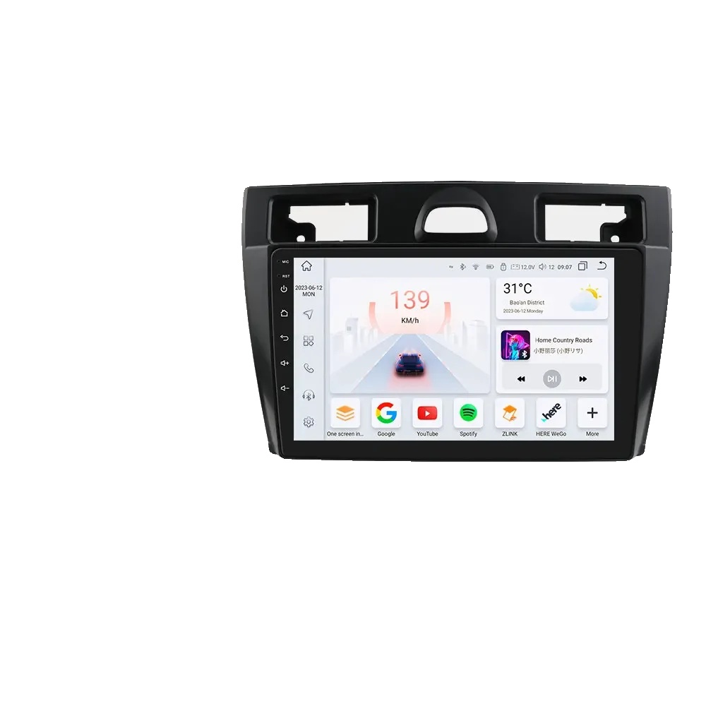 Carplay, 9-zoll-touchscreen, Android 13, Kompatibilität Mit Ford Fiesta 5 Mk5 2002 - 2008, S8 Rückkamera Aipro