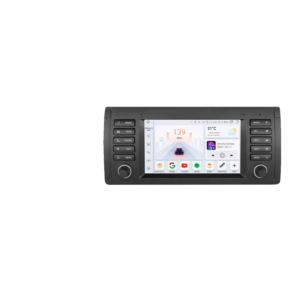 Carplay, Navigationssystem, Kompatibel Mit Bmw E39 E53 M5 1995-2003, S8 (8kern 8g 128g)ki