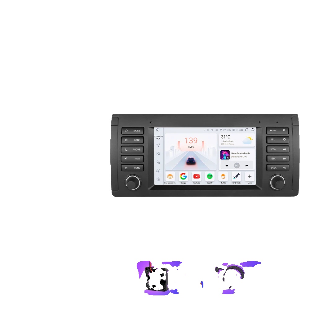 Carplay, Navigationssystem, Kompatibel Mit Bmw E39 E53 M5 1995-2003, S4 (8kern 4g 32g)