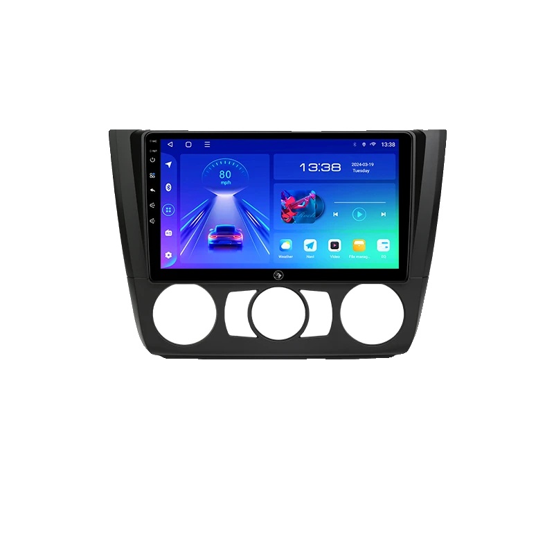 Autoradio, Touchscreen, Navigationssystem, Kompatibel Mit Bmw 1er Serie E81 E82 E87 E88 At Mt, A4 2g 64g Mt