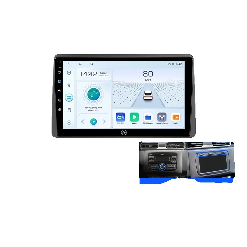 Autoradio, Displaygröße, Smartphone-kompatibilität, Kompatibel Mit Renault Dacia Duster 2019 - 2023 Arkana Wireless, H5 4g 64g Stil B