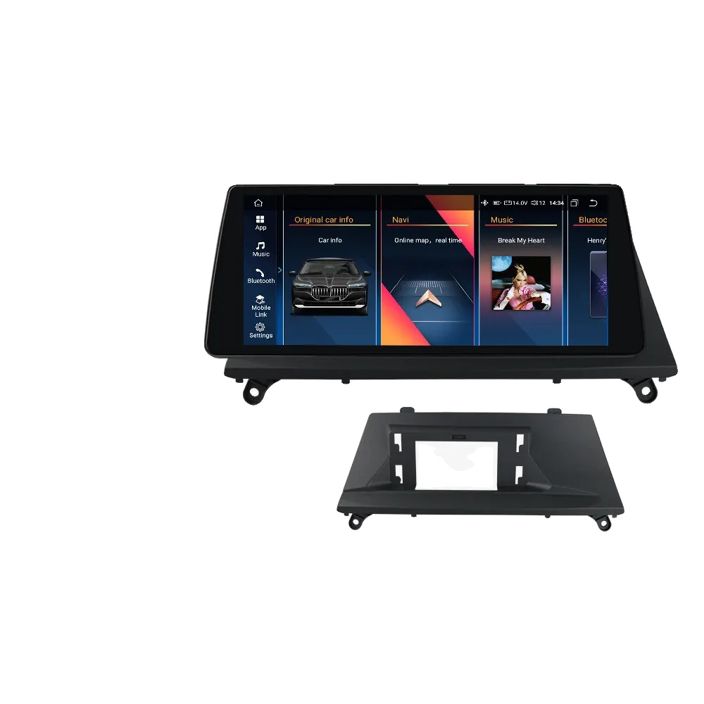 Autoradio, Touchscreen, Smartphone-integration, Kompatibel Mit Bmw X5 E70 X6 E71 Ccc Cic 2007-2014, 8g 128g Ccc