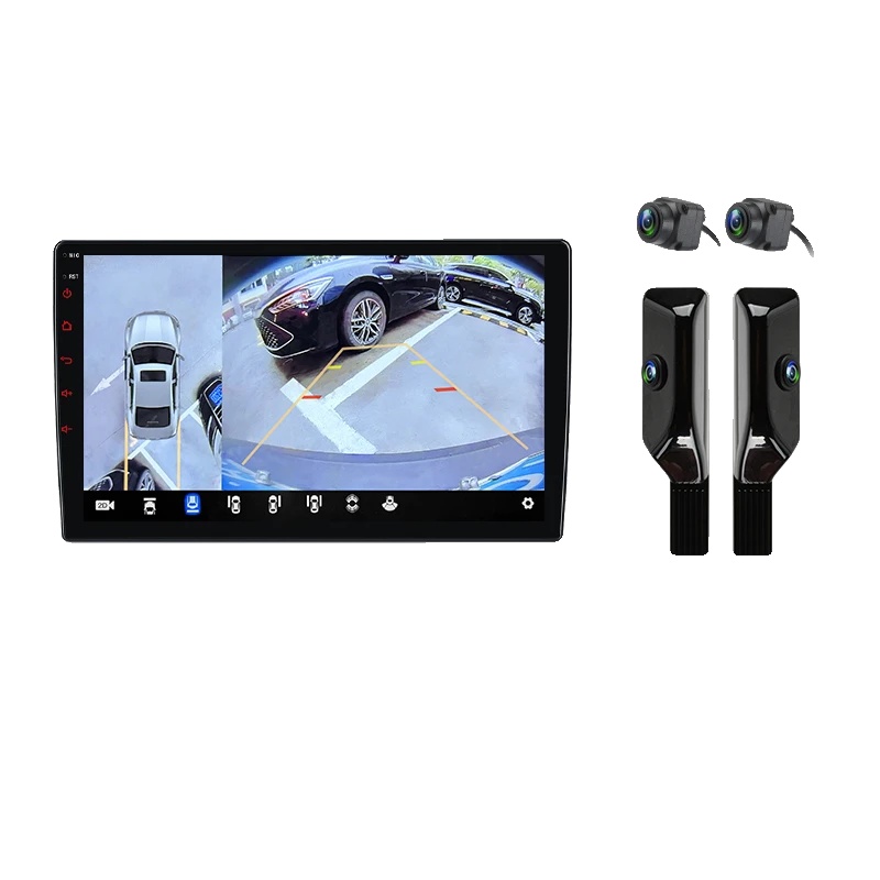 Autoradio, Touchscreen, Smartphone-integration, Kompatibel Mit Peugeot 108 2014-2021, Citroen C1 2020, Toyota Aygo, V9plus(6gb+128gb)360cam Schwarz