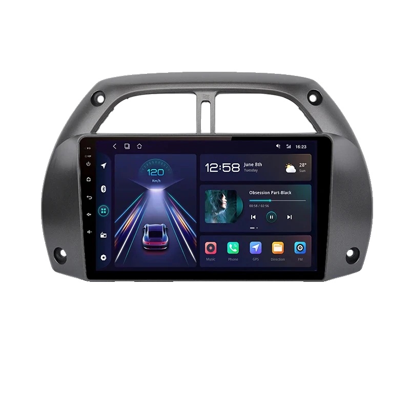 Multimedia Stereo, Kabelloses Carplay, Android Auto, 4g-wifi 6gb-128gb