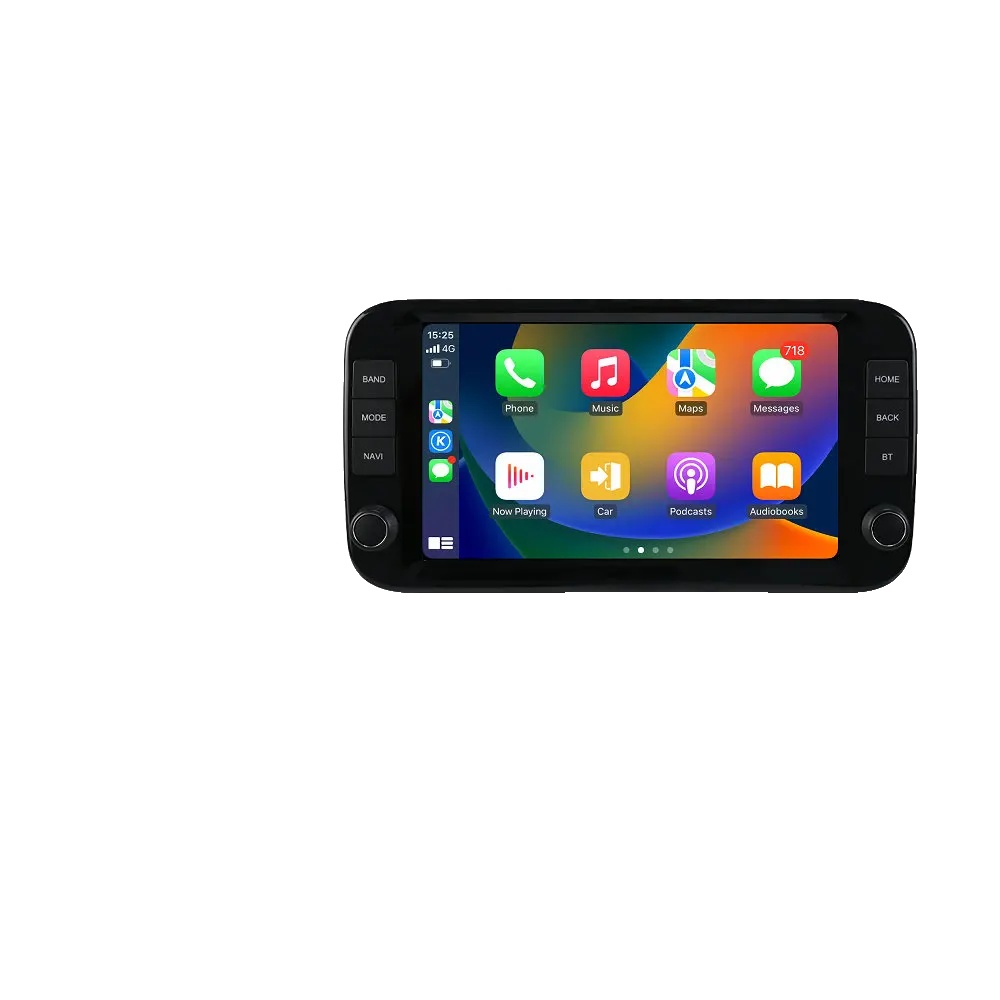 Autoradio, Touchscreen, Navigationssystem, Kompatibel Mit Fiat Panda 2013 - 2020, P4 Cp