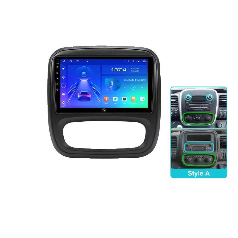 Carplay, Smartphone-integration, Kabellose Konnektivität, Kompatibel Mit Renault Trafic 3 Opel Vivaro, A4 2g 64g Stil A