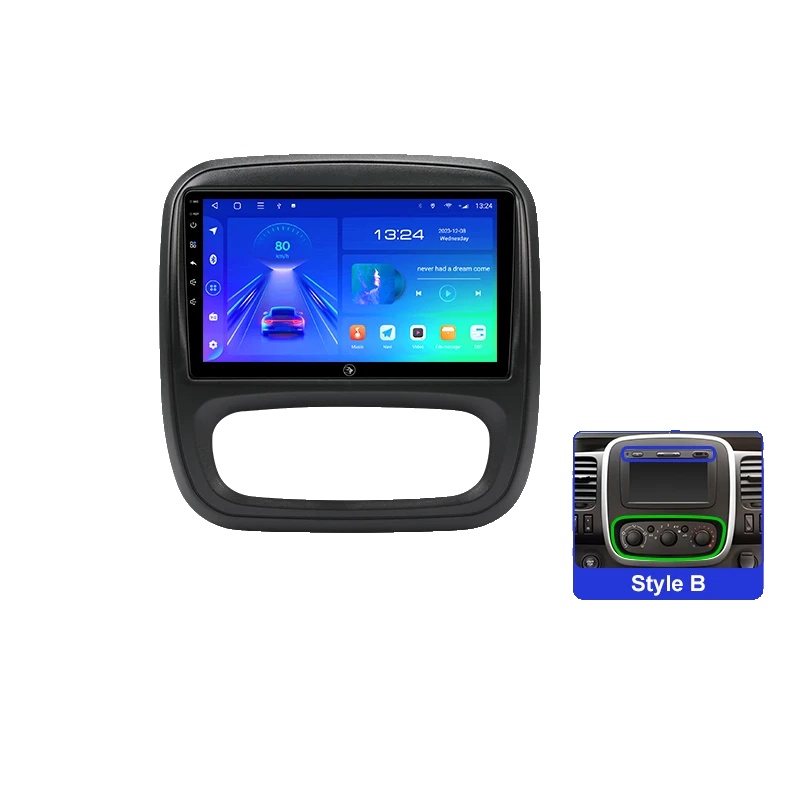 Carplay, Smartphone-integration, Kabellose Konnektivität, Kompatibel Mit Renault Trafic 3 Opel Vivaro, G5 4g 64g Stil B