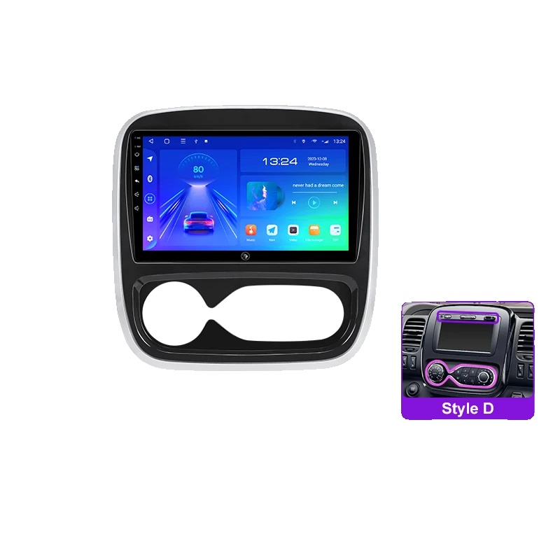 Carplay, Smartphone-integration, Kabellose Konnektivität, Kompatibel Mit Renault Trafic 3 Opel Vivaro, G5 4g 64g Stil D