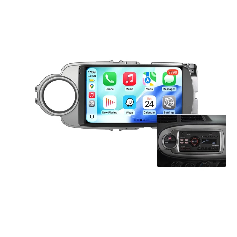 Auto-multimedia-player, Nahtlose Integration, Benutzerfreundliche Oberfläche, Kompatibel Mit Toyota Yaris 2012-2015, N2 Linux Stil A