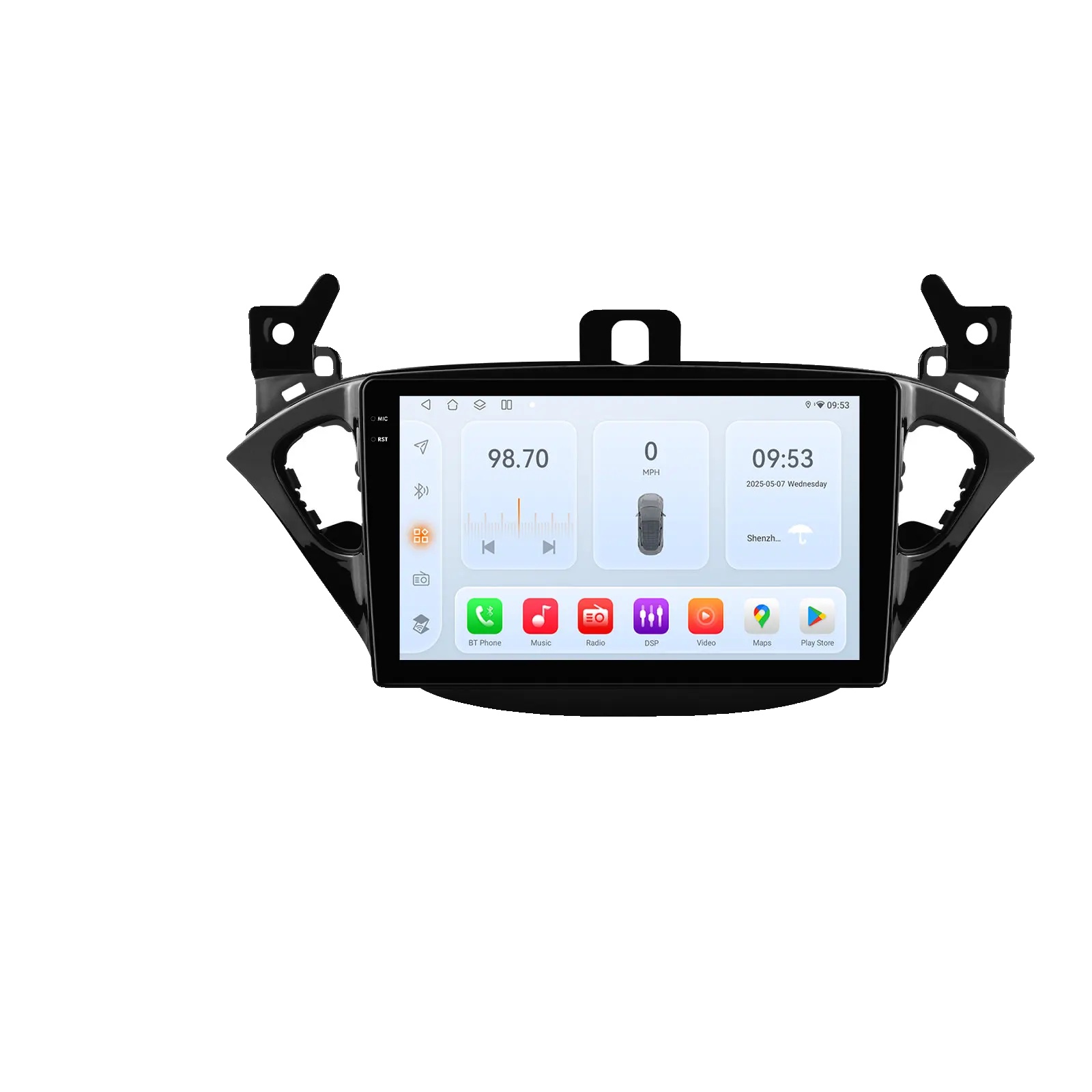 Auto Multimedia Player, Touchscreen, Smartphone-kompatibilität, Kompatibel Mit Opel Corsa (2015 - 2019) / Adam (2013 - 2016), Qs4 Ahd2 Ki