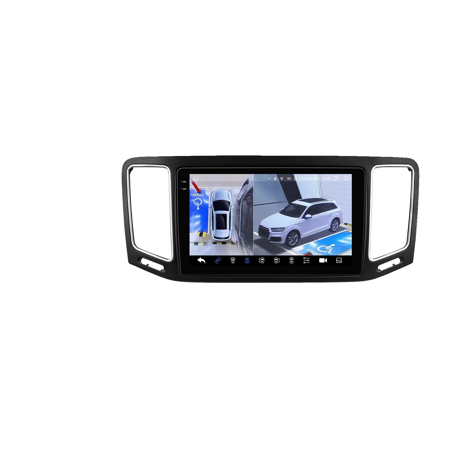 Autoradio, Kompatibel Mit Mehrzweckfahrzeug Sharan 7n, Seat Alhambra Ii, Qs8pnc