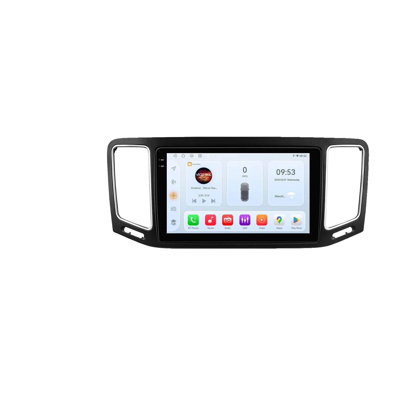 Autoradio, Kompatibel Mit Mehrzweckfahrzeug Sharan 7n, Seat Alhambra Ii, Qs8 Rückkamera Aipro