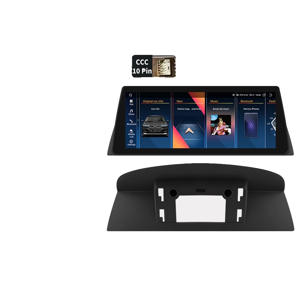 Autoradio, Touchscreen-display, Smartphone-integration, Kompatibel Mit Bmw 5er Serie E60 E61 Ccc Cic 2005-2010, 1g 32g Ccc