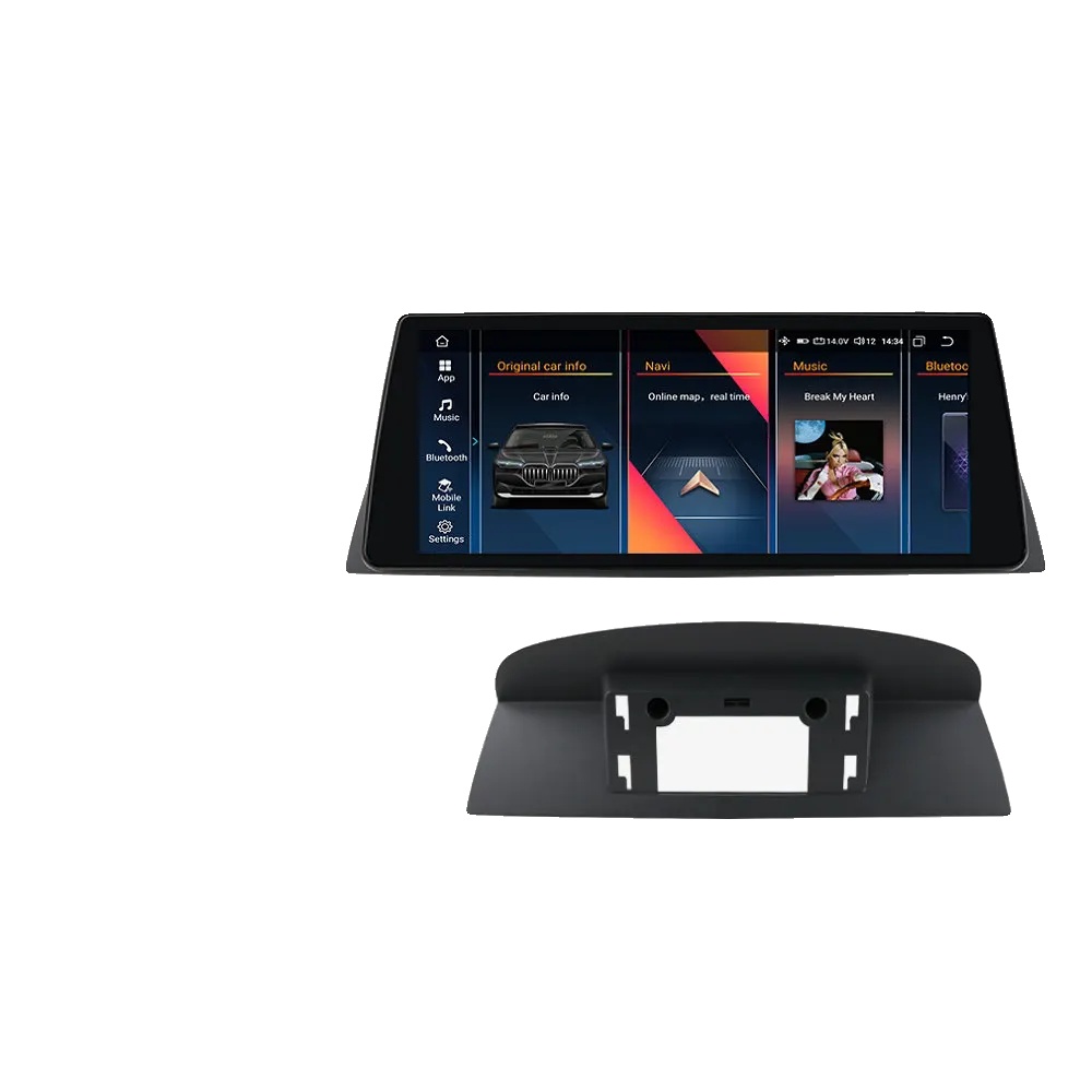 Autoradio, Touchscreen-display, Smartphone-integration, Kompatibel Mit Bmw 5er Serie E60 E61 Ccc Cic 2005-2010, 6g 64g Cic