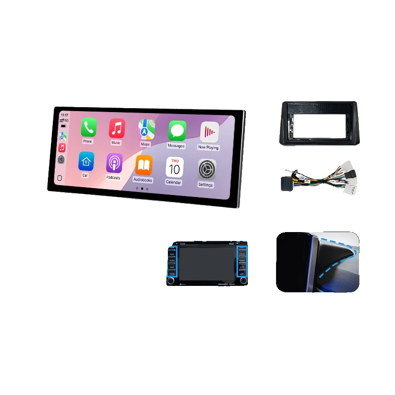Auto-multimedia-system, Touchscreen, Smartphone-kompatibilität, Kompatibel Mit Toyota Corolla, V5 4g 64g Stil B
