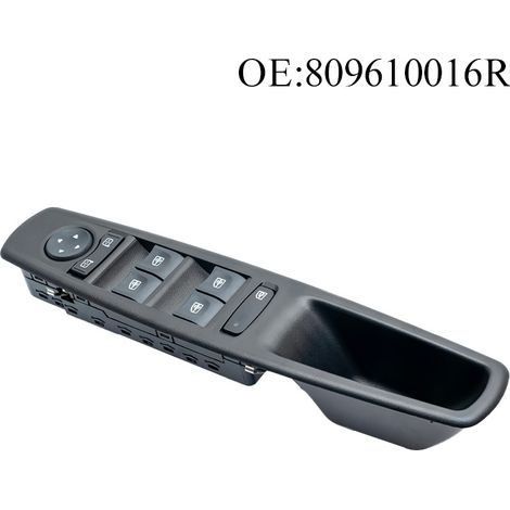 Passend Für Renault 809610016r, 13-polige Fensterheber-steuereinheit, Schwarz, Untere Orange Leuchte, Autoteile