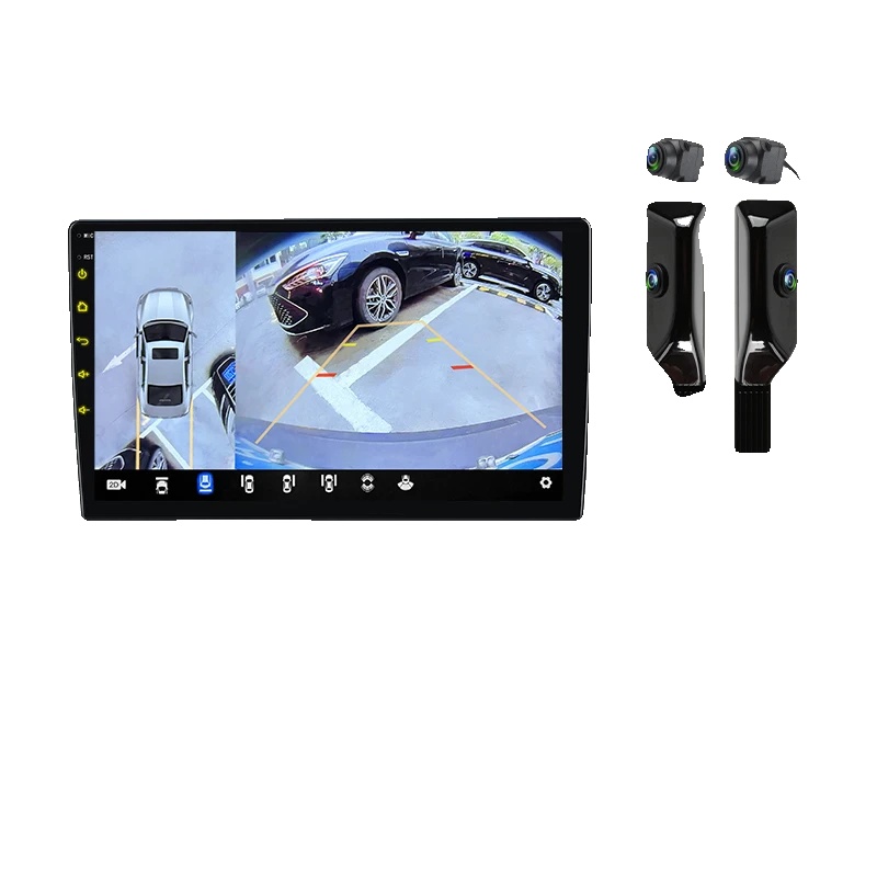 Carplay, Multimedia-unterstützung, Lenkradsteuerung, Kompatibel Mit Toyota Auris E150 2006-2012, Px4 (6gb 128gb)360 Schwarz