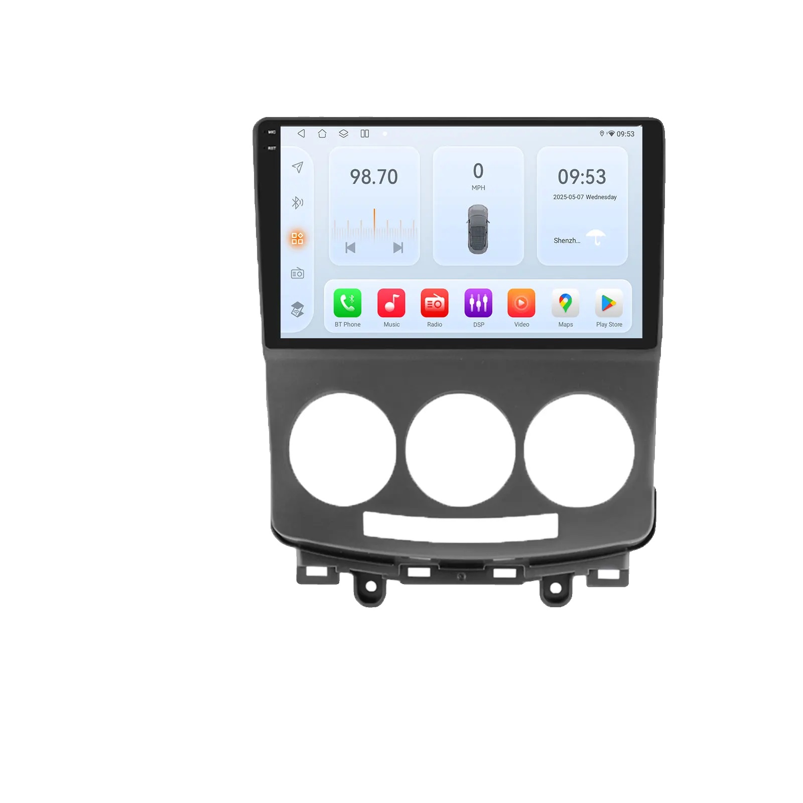 Autoradio, Smartphone-kompatibilität, Navigationssystem, Kompatibel Mit Mazda 5 2005–2010, Qs1 (8ccore 3g 32g)