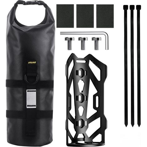 Rahmentasche Mit Rollverschluss, Wasserdichte Lenkertasche Mit Schultergurt, Einfache Befestigung, Für Mountainbikes, Rennräder, E-bikes Und Rennräder, Von Debuns