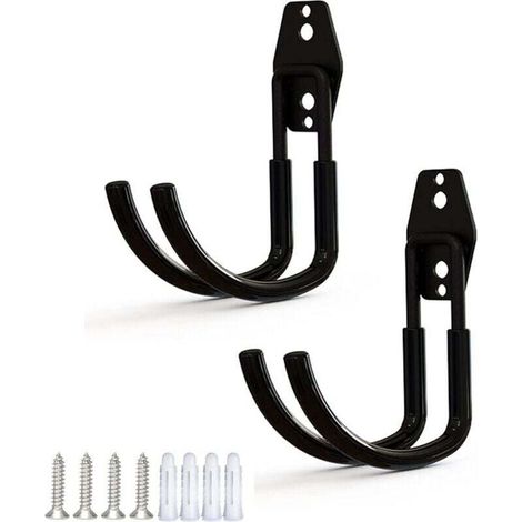 Robuste Haken Für Den Außenbereich, Gartenschlauchhalter Mit Anschraubbarer Terrassenschlauchhalterung, Ideal Zur Wandmontage, Praktische Und Langlebige Gartendekoration Aus Metall Von Debun