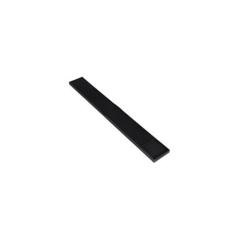 Rutschfeste, Schwarze Silikon-abtropfmatte Für Bar Und Küche, Hitzebeständig – 60 × 8 Cm