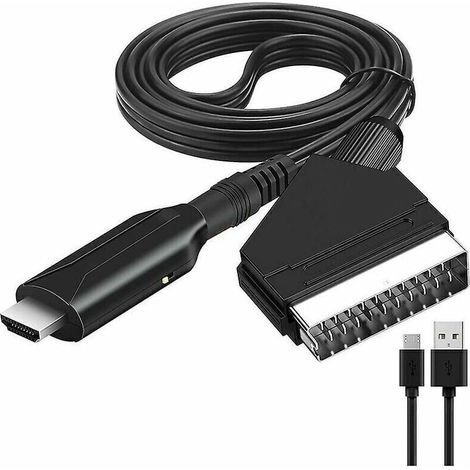 Scart-zu-hdmi-konverter-audio-video-adapter Für Hdtv/dvd/set-top-box/ps3/pal/ntsc Starlight...debuns
