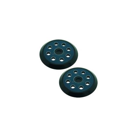 Satz Mit 2 Exzenterschleifscheiben 8 Löcher 125 Mm Kompatibel Mit Makita M9204 Bo5030 Bo5031 Dbo180z Bo8041 Dbo180rmj Bo5041 Bo5010 Bo50111 Bo5012.