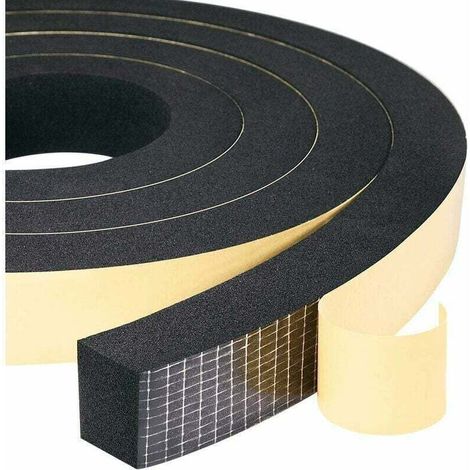 Schaumstoff-dichtungsstreifen, 2 Rollen, 25 Mm (b) X 20 Mm (h) X 4 M (l), Wetterfest, Stoßfest, Stoßfest, Möbelschutz, Von Debuns