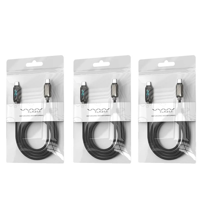 Typ-c-kabel, 240w Schnellladung, Langlebiges Design, 3teil-a, 1m-a, Typ-c Zu Typ-c-d
