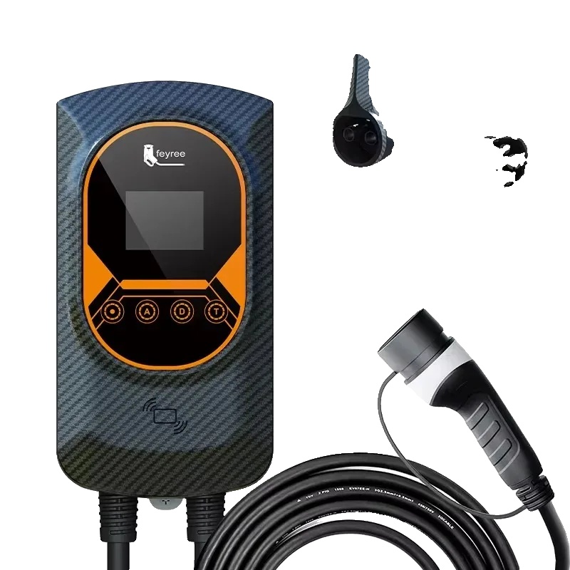 Ladestation Für Elektrofahrzeuge, Intelligente Überwachung, Mehrere Sicherheitsmerkmale, 11kw 16a 3-phasig, Typ1-a